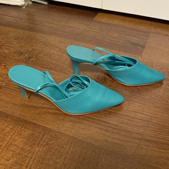 Martiniano Party Sandal in Turquoise, 36 - Picture 1 of 6